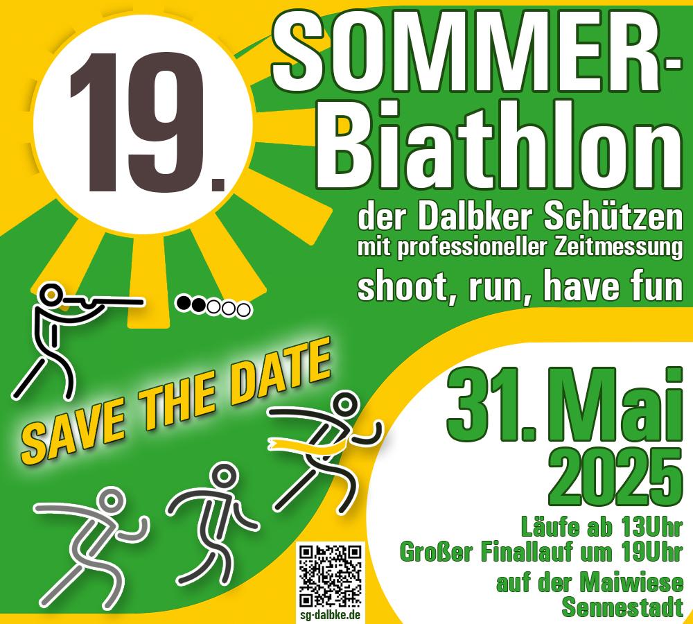 19. Sommer-Biathlon der SG Dalbke am 31.05.2025