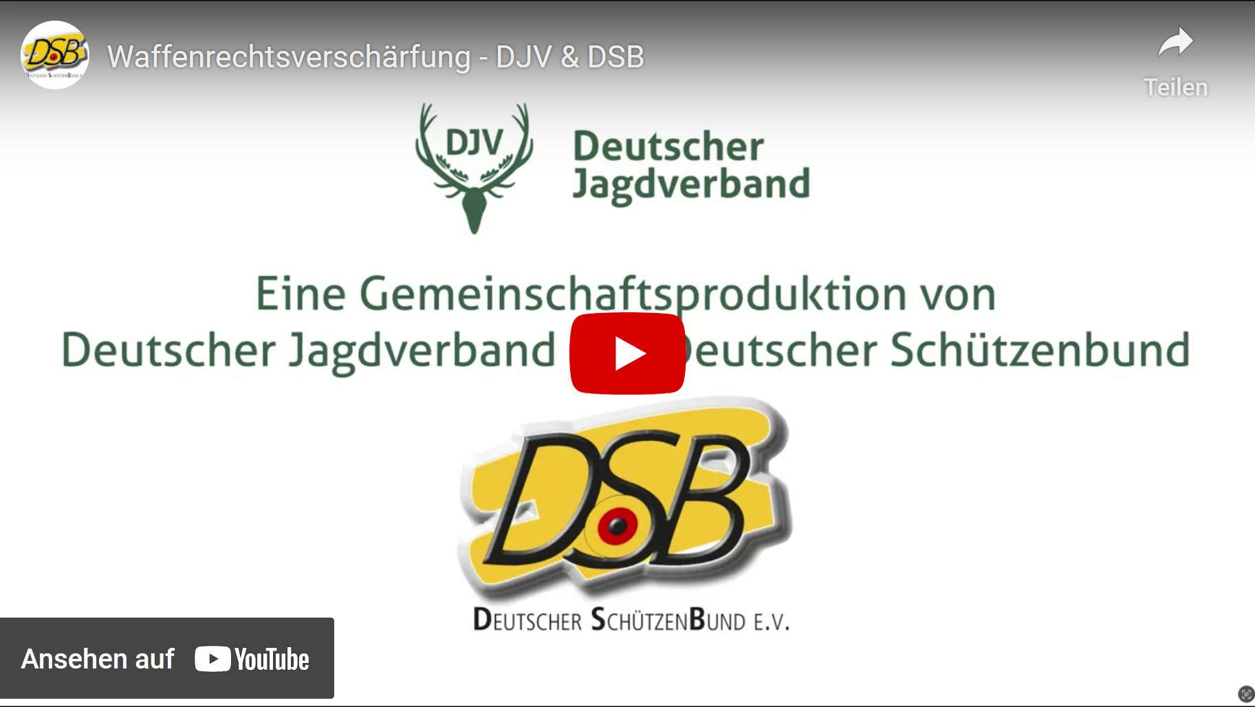 youtube waffenrecht DSB DJV 2023
